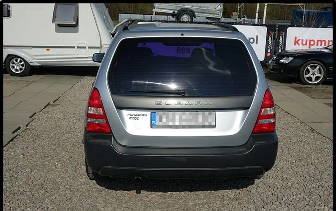 Subaru Forester cena 12999 przebieg: 279980, rok produkcji 2004 z Krzyż Wielkopolski małe 352